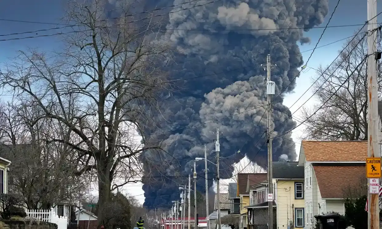 Огайо грозит химическая катастрофа. Байден должен объявить чрезвычайное положение