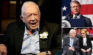 98-летний Джимми Картер проведет последние дни в хосписе в доме престарелых.