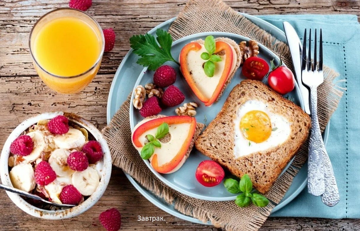 Новые и старые изобретения в области питания. Завтрак.
