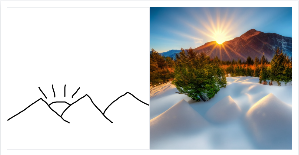 Как нейронная сеть Scribble Diffusion легко превращает каракули в забавные рисунки или как найти занятие ребенку