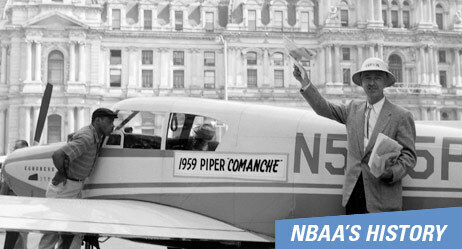 История обслуживания сообщества деловой авиации NBAA с 1947 года
