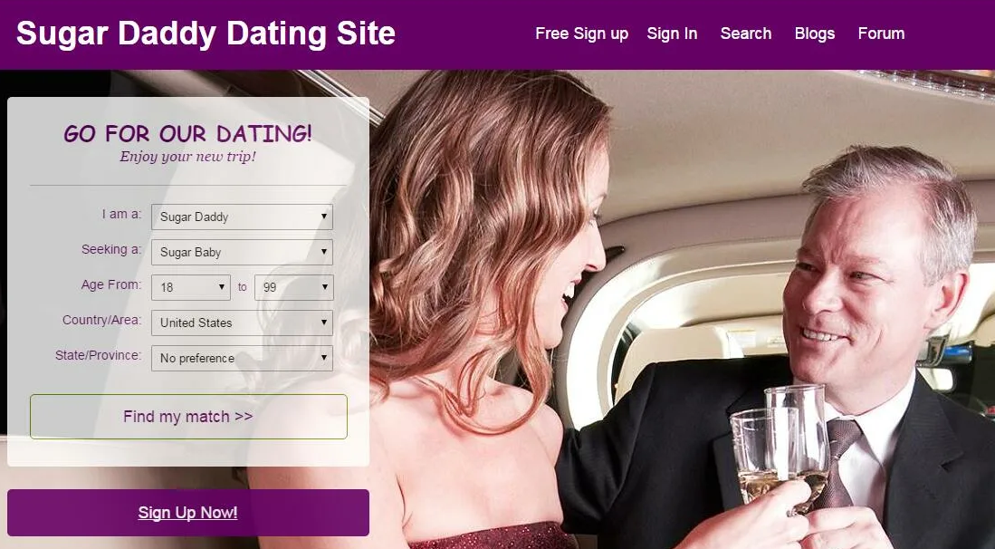 Шугар дейтинг. Сахарные свидания.