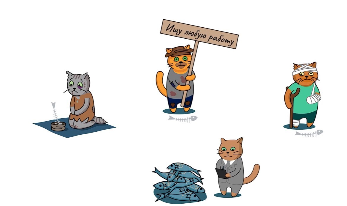 Рост цен, безработица и обнищание: объясняю на котах