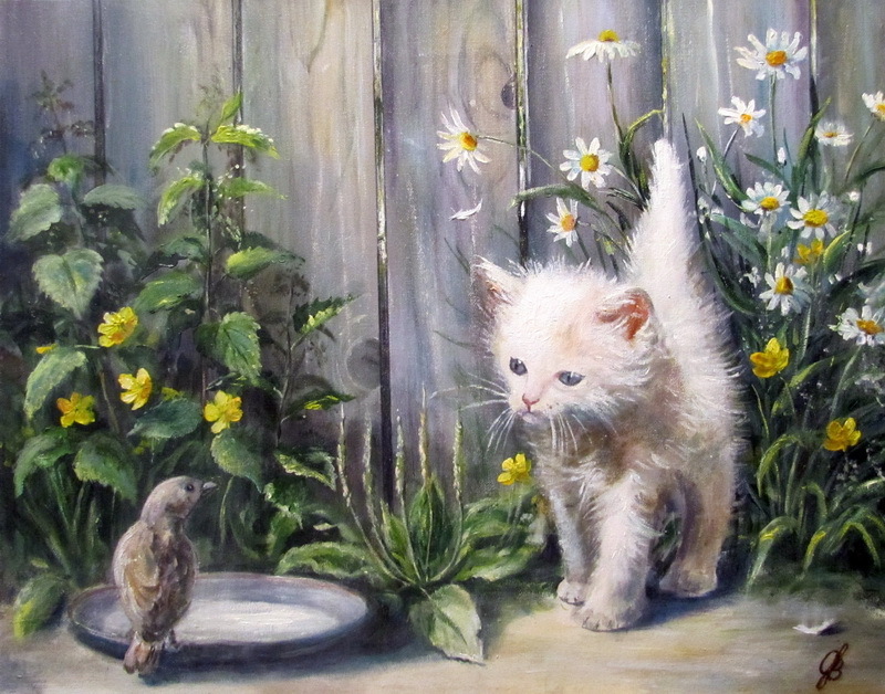 Гармония природы в работах художника Ольги Воробьёвой.