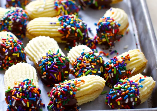 Сдобное печенье в виде пекарни