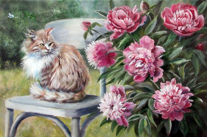 Гармония природы в работах художника Ольги Воробьёвой.