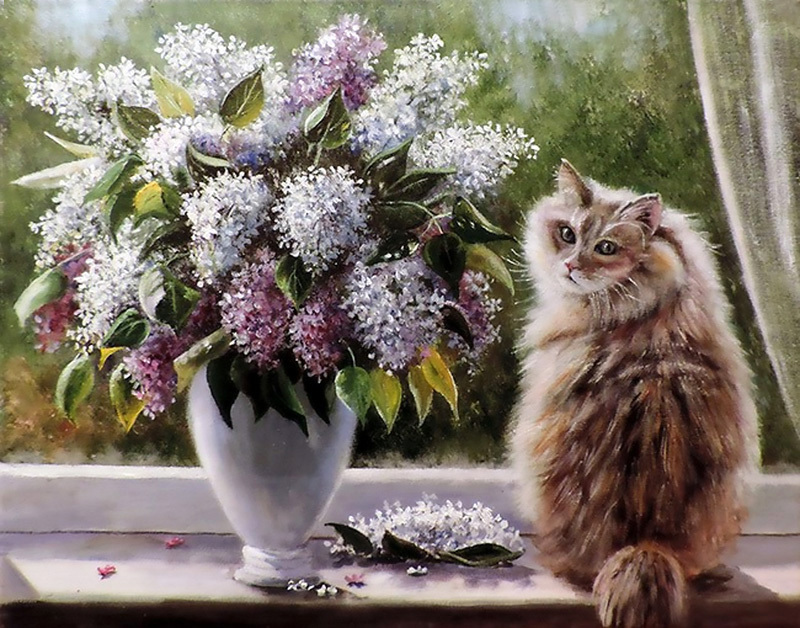 Гармония природы в работах художника Ольги Воробьёвой.