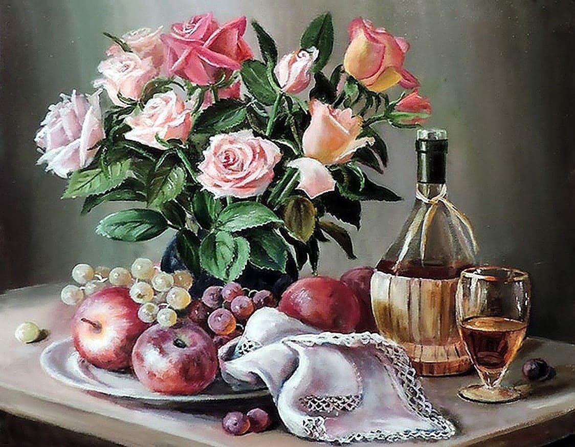 Гармония природы в работах художника Ольги Воробьёвой.