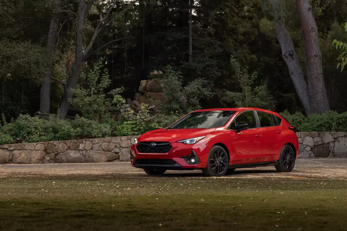 Subaru объявляет цены на Impreza 2024 года,