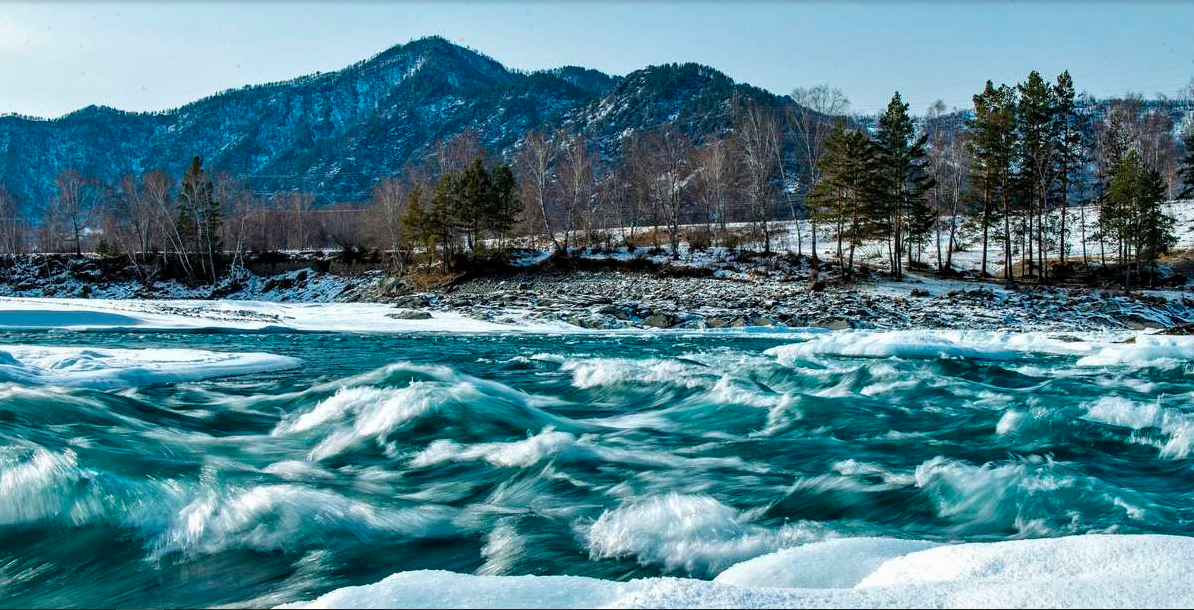 Зимний Алтай.