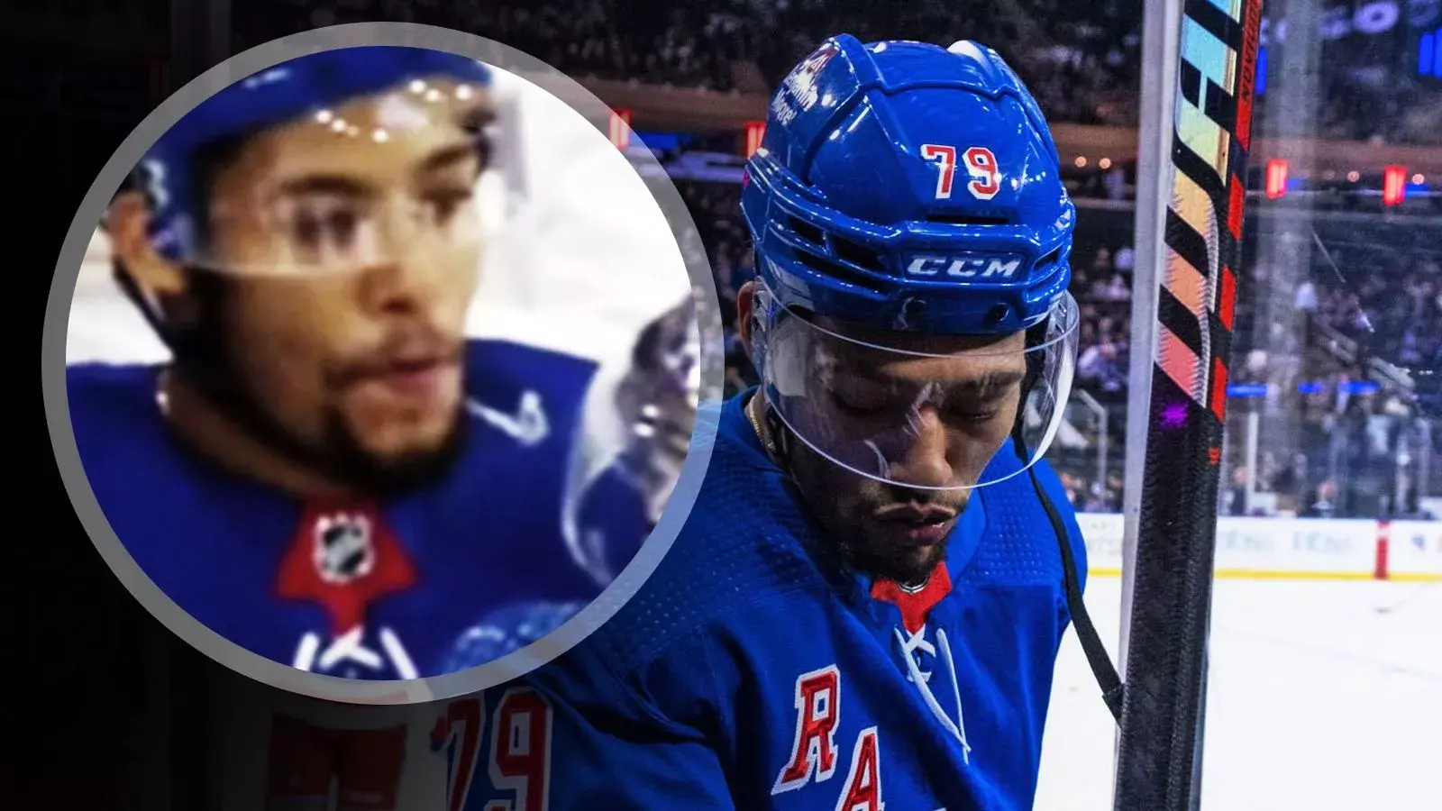 Легенда хоккея был оплеван.