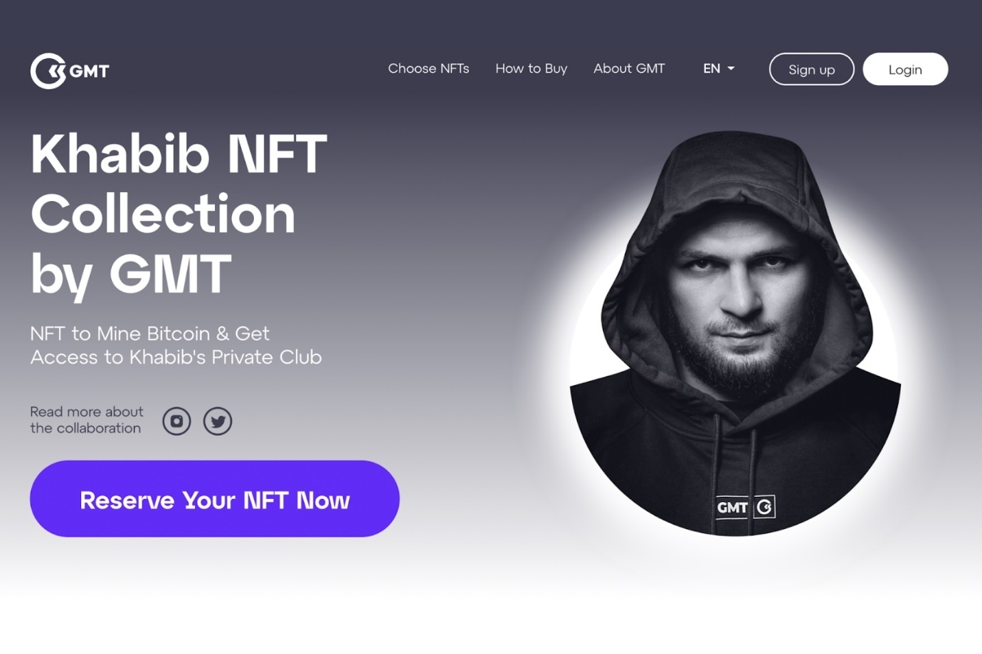 Хабиб Нурмагомедов Приветствует Миссию GMT, Выпуская Новую Коллекцию NFT