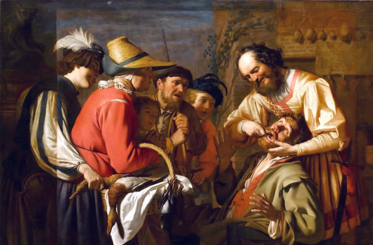 Страшная история анестезии, от корня мандрагоры и удушения, до появления эфира