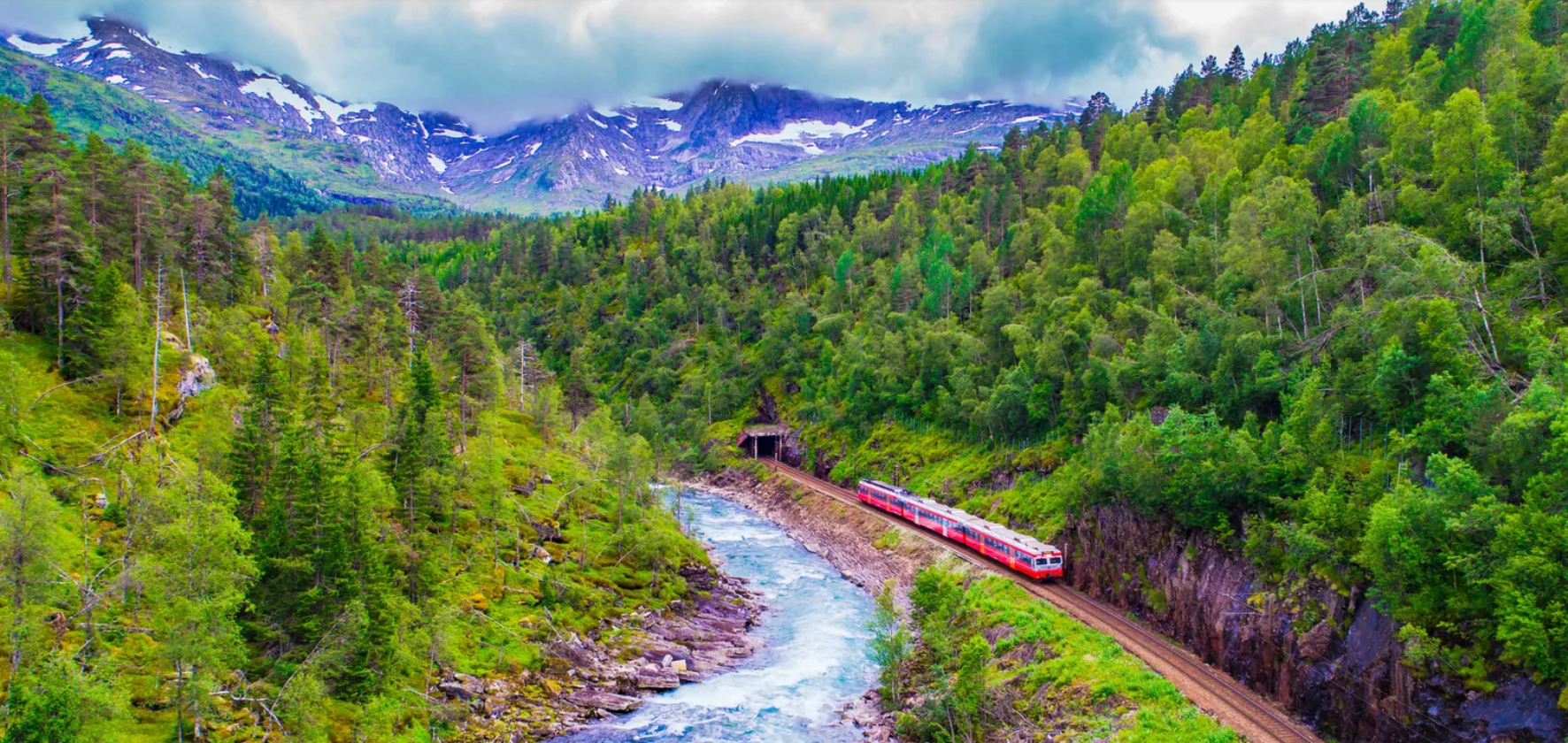 Самый высокогорный железнодорожный маршрут в северной Европе