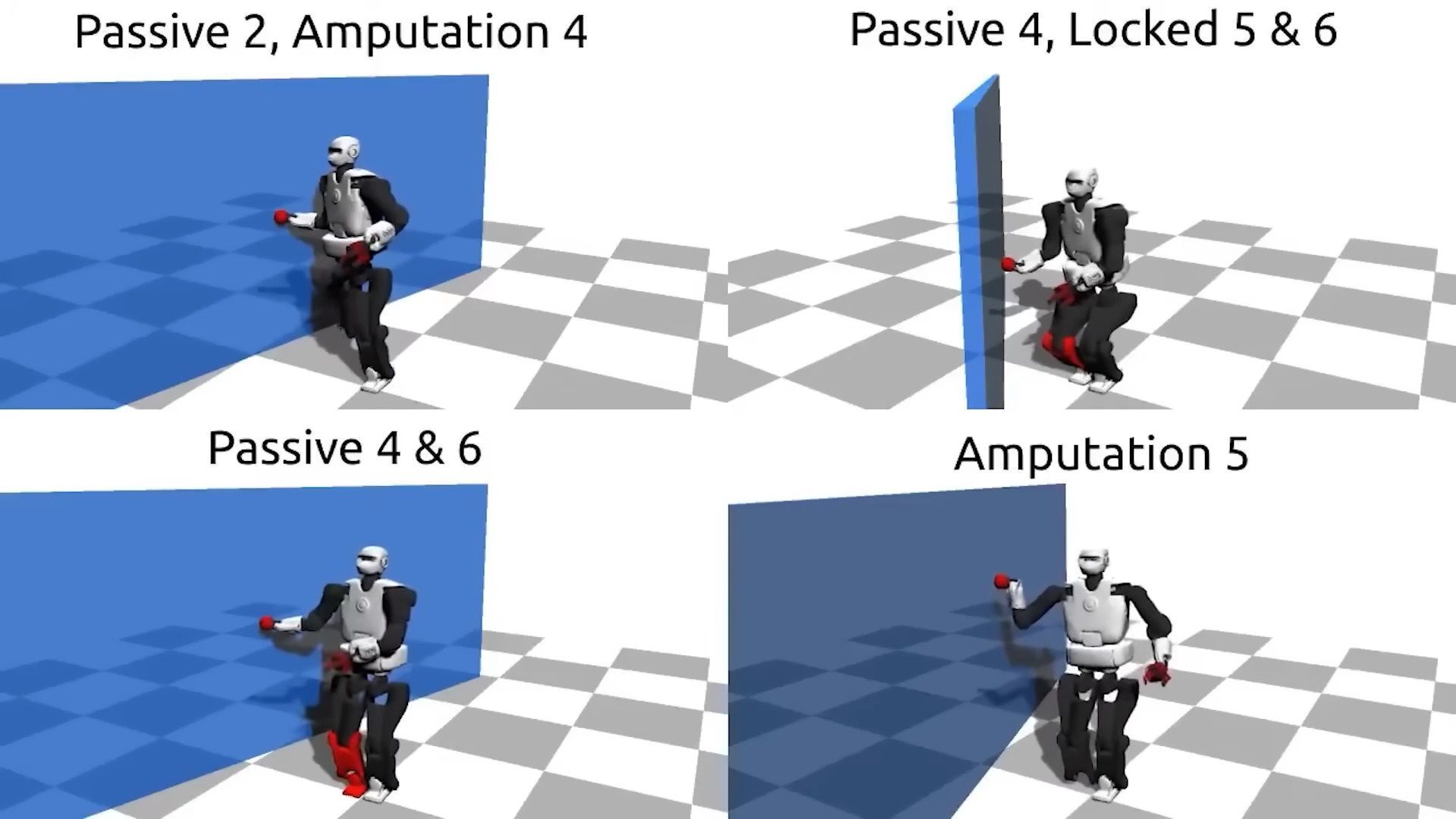 Робот TALOS поднаторел уклоняться от падения с помощью стен