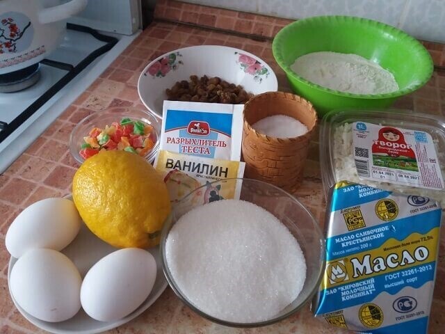 Пасхальный кулич без дрожжей с творогом – самый вкусный и простой рецепт