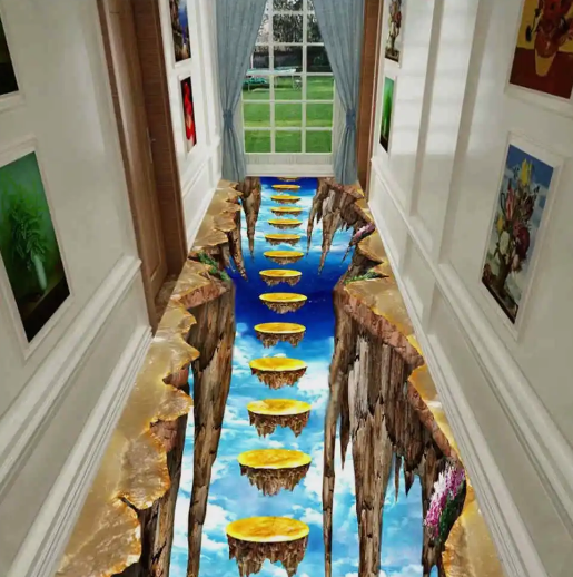 Преобразите свой дом с помощью 3D ковров с изображением красивых пейзажей