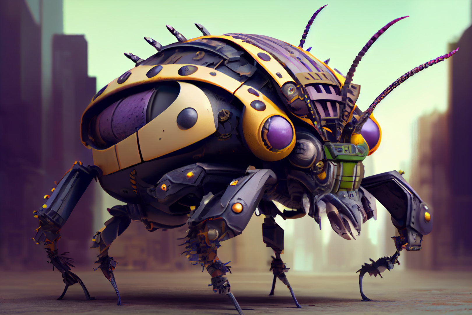 Что если бы насекомые выиграли эволюционную гонку и стали доминирующей формой жизни на Земле? Как бы выглядел наш мир сегодня?