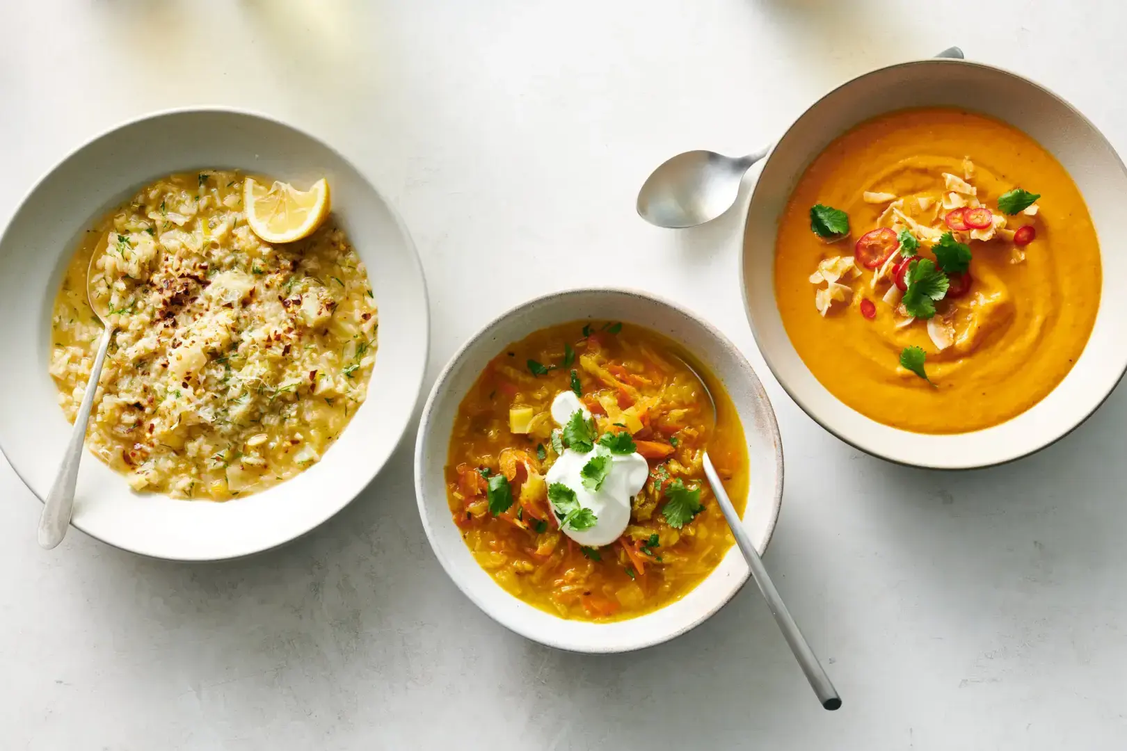 New York Times:Когда зима встречается с весной, самое время для этих вегетарианских супов.