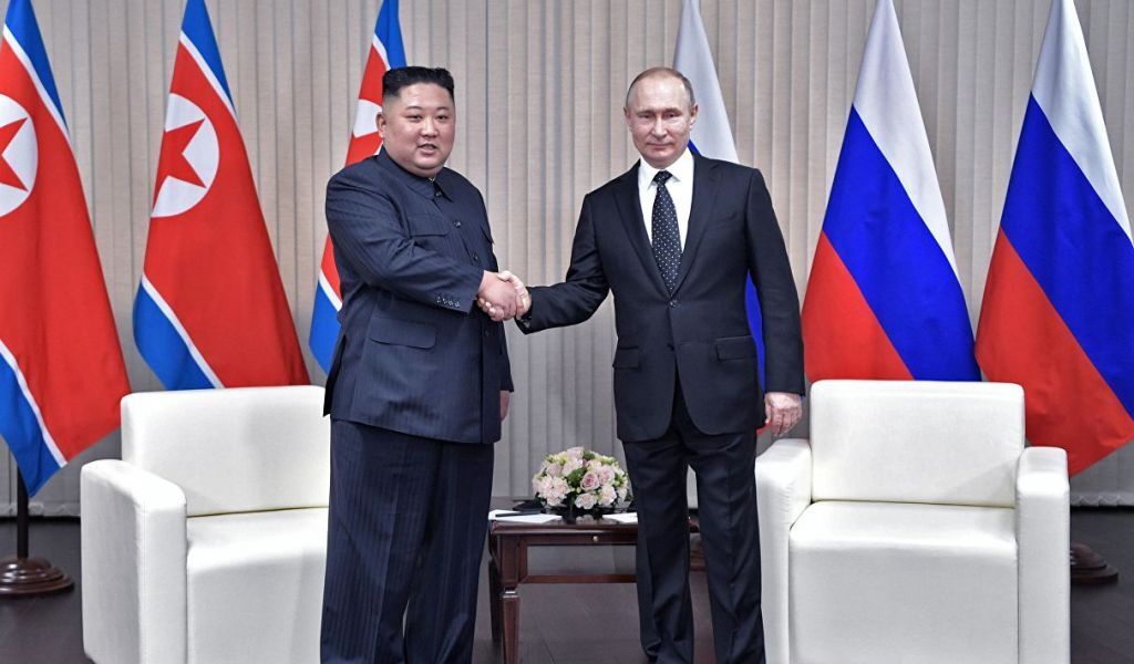 Военный союз четырех ( Россия, Китай, Иран, Северная Корея).