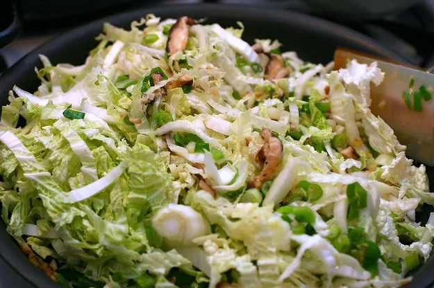 Острая лапша соба с шиитаке