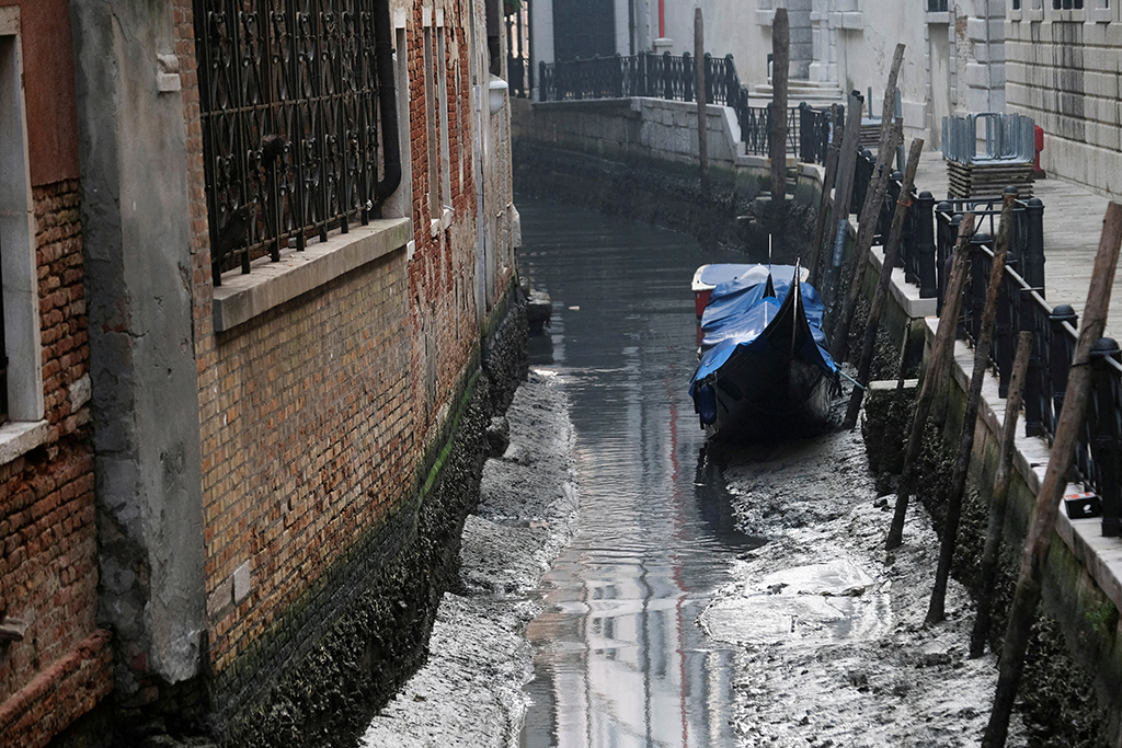 Ушла вода из венеции