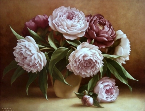 Трогательная нежность. Цветочное волшебство в работах Игоря Левашова.