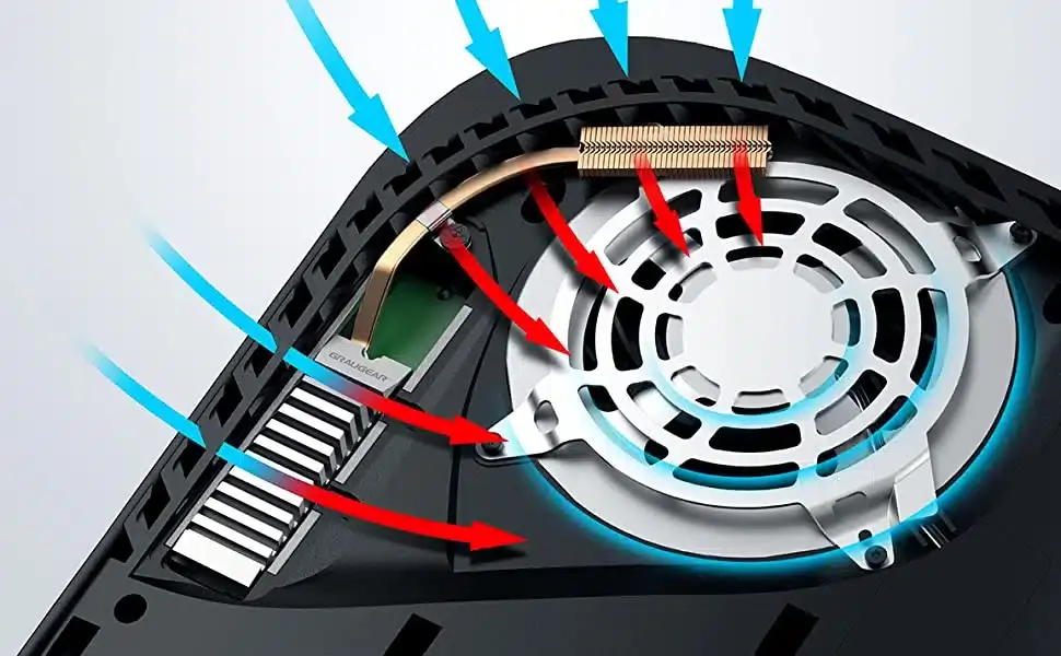 Оригинальный кулер для SSD M.2 на PS5 в Graugear