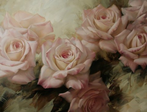 Трогательная нежность. Цветочное волшебство в работах Игоря Левашова.