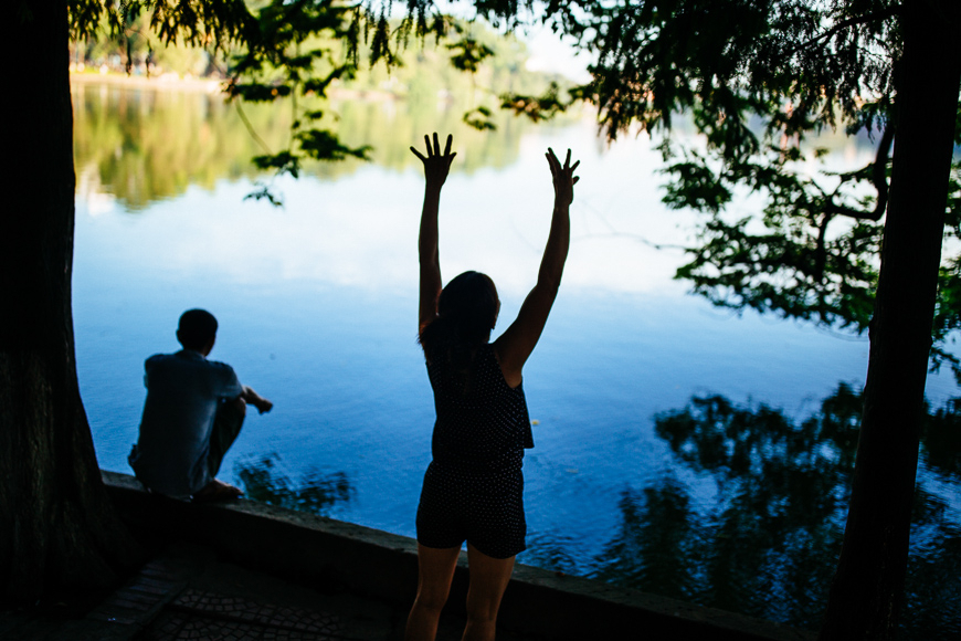 Насладиться тротуарами Вьетнама.