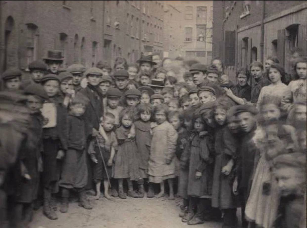 Засекреченные снимки бедных детей Лондона XX века.Сенсация!