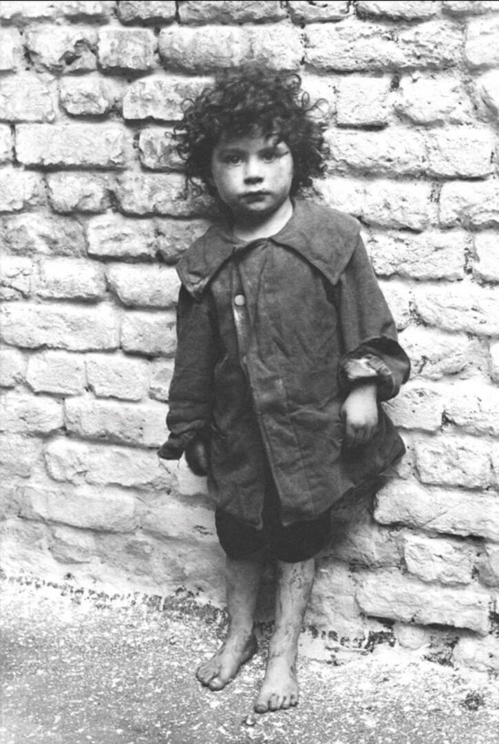 Засекреченные снимки бедных детей Лондона XX века.Сенсация!