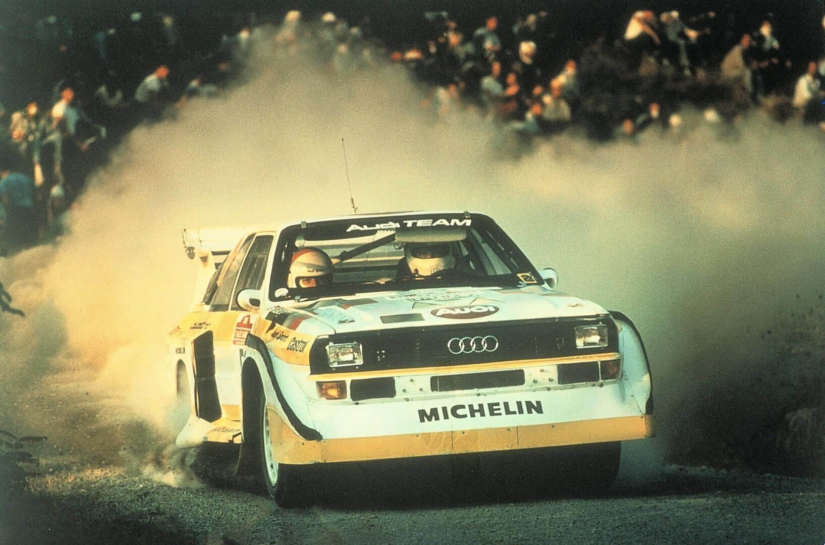 Audi Quattro и эпоха ралли группы B.
