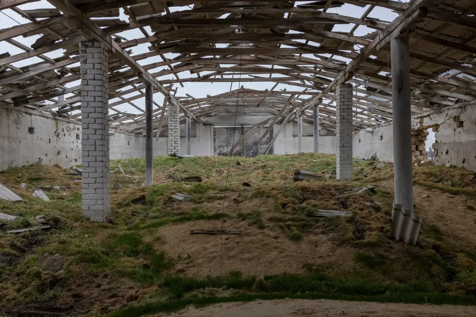 На полях, засеянных бомбами, украинские фермеры рискуют собрать смертельный урожай