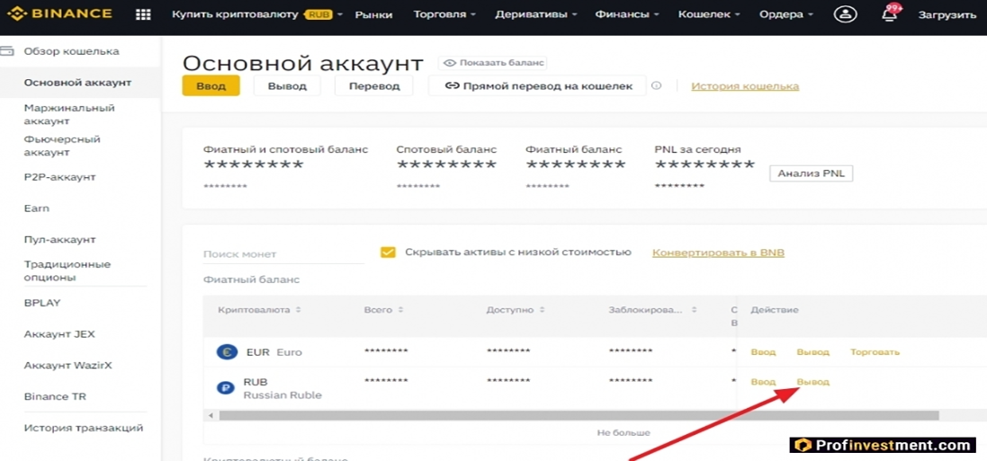 Банковская карта binance