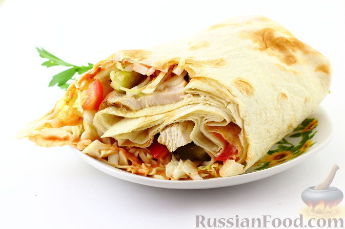 Почему так вкусно и сытно! Да она такая ШАУРМА!