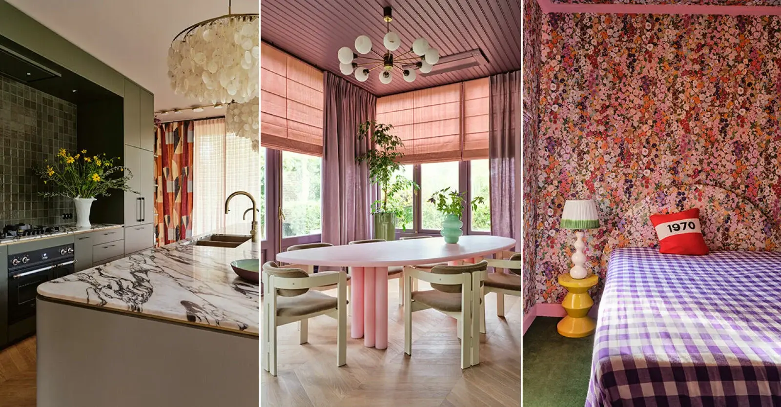 Этюд цвета и формы — в гостях у актрисы Кэрис ван Хаутен.