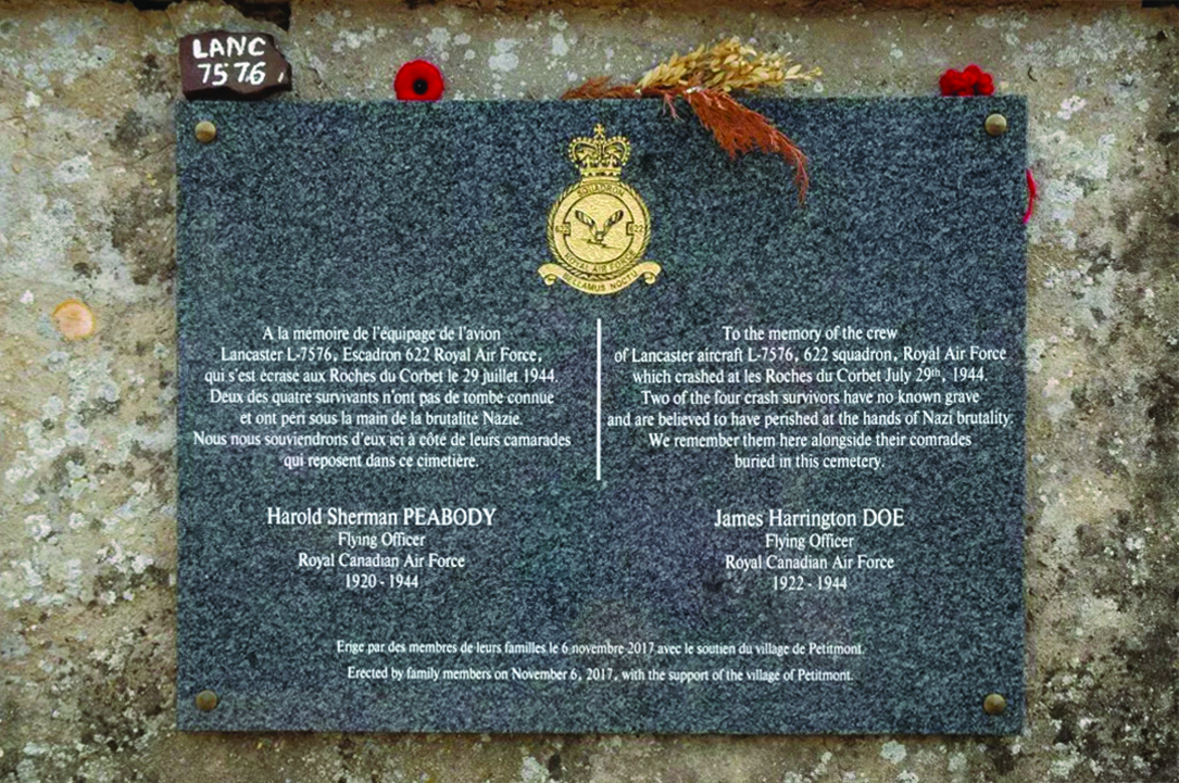 Что случилось с двумя канадскими авиаторами Lancaster L7576?