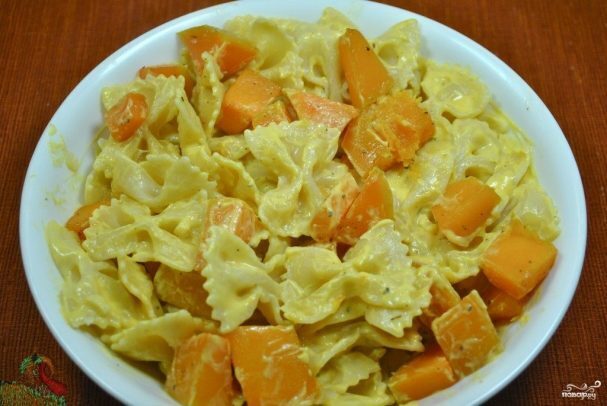 Паста с тыквой