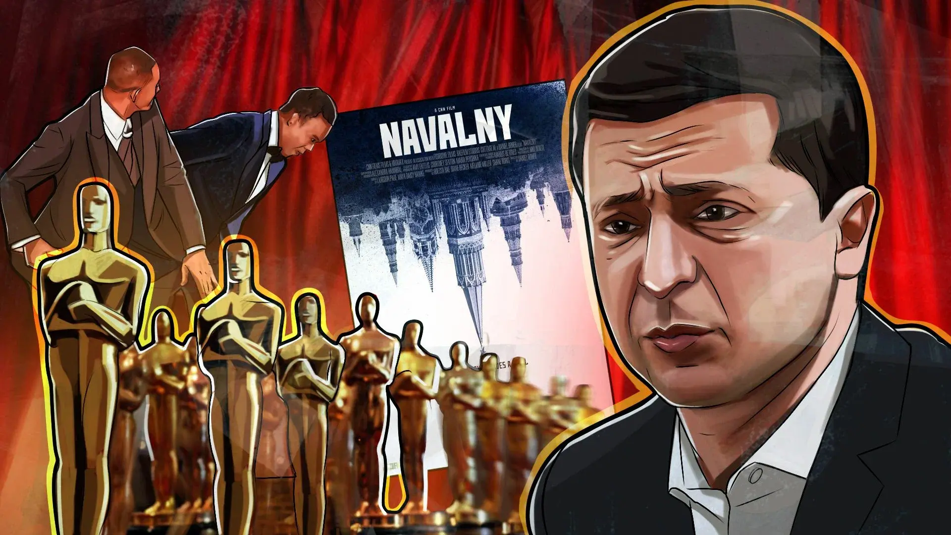 "Навальный" получил Оскар, а Зеленский тихо плачет в сторонке. Очередные интриги на 95-ой церемонии вручения премии Оскар 2023