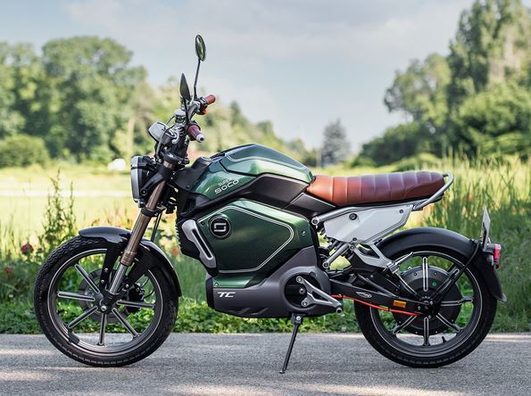 Абсолютно новый электромотоцикл Super Soco TC - Cafe.