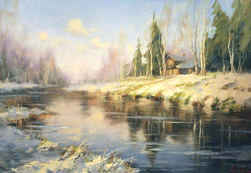 Весна. День весеннего равноденствия. Пробуждение природы в картинах художников.