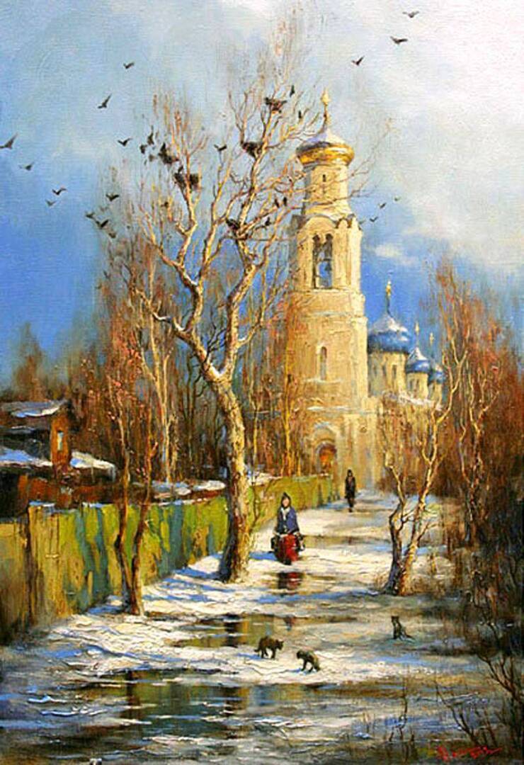 Весна. День весеннего равноденствия. Пробуждение природы в картинах художников.