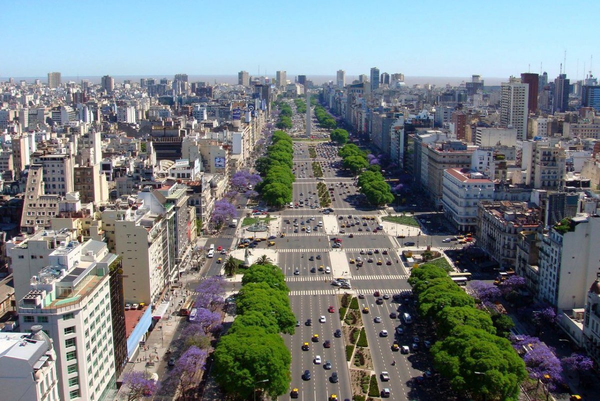 La avenida mas ancha del mundo