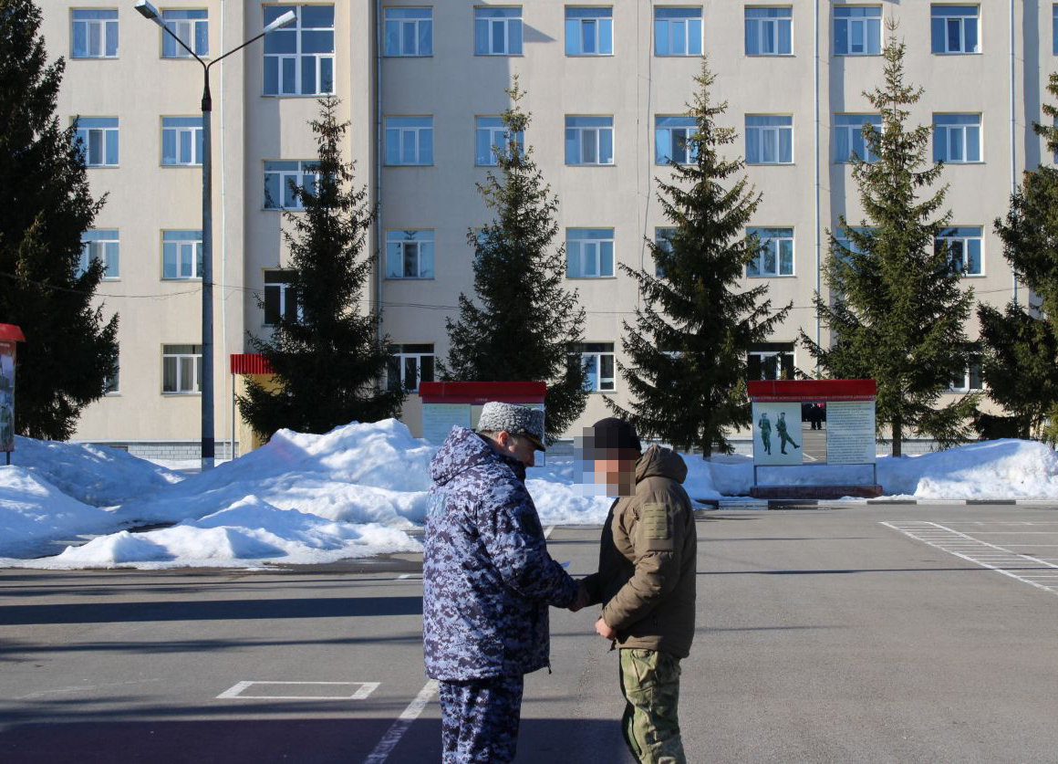 Из служебной командировки вернулись бойцы Росгвардии