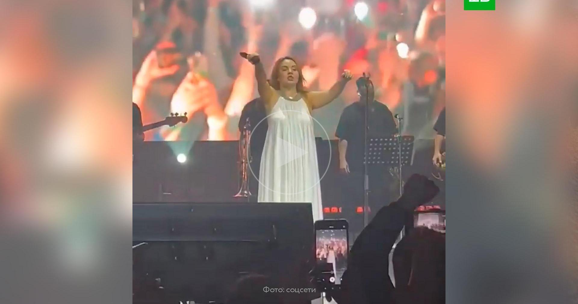 Певица МакSим объяснила что произошла с ней на концерте