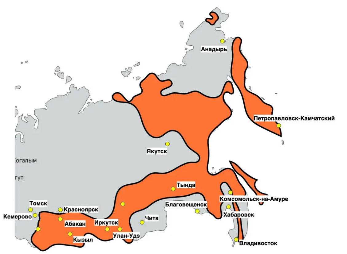 Где в России возможны сильные землетрясения