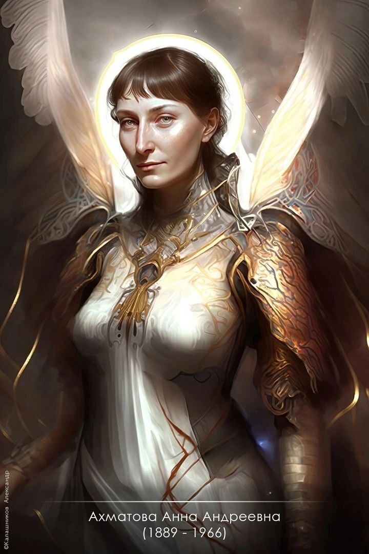 Нейросеть рисует писателей