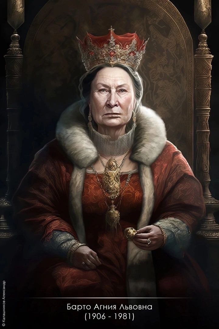 Нейросеть рисует писателей