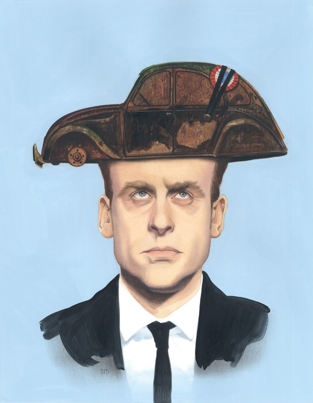 Макрон - президент заржавевшей страны